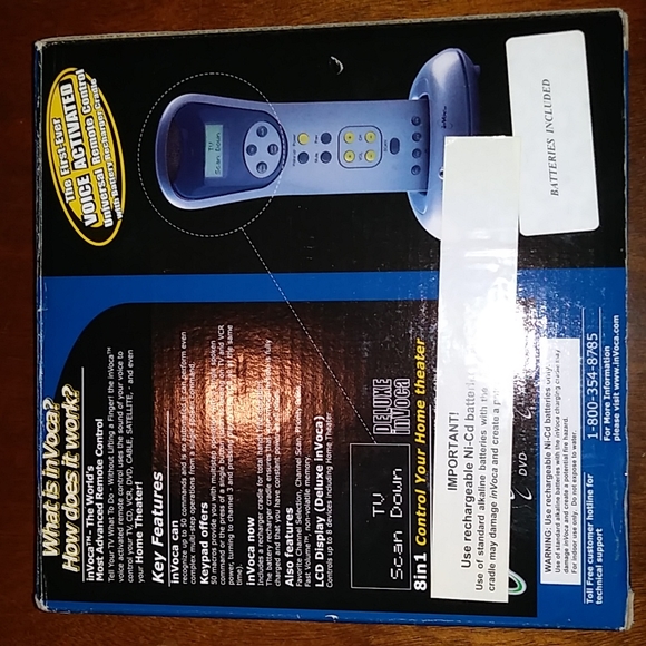 inVoca Universal remote control - Picture 2 of 3